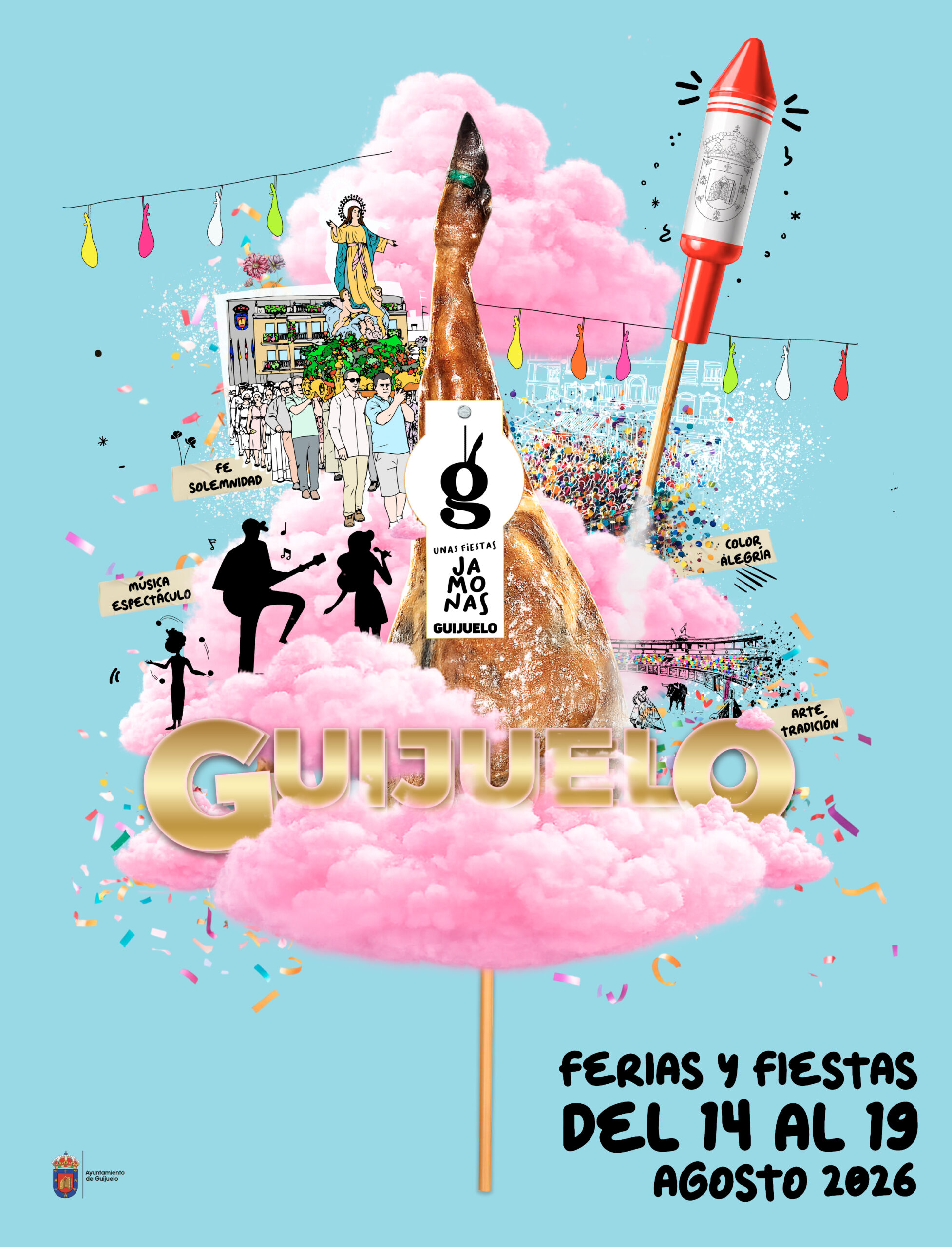 Cartel Ferias y Fiestas Guijuelo 2026