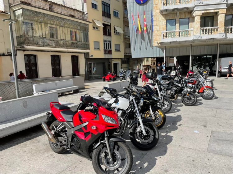 Concentración de motos