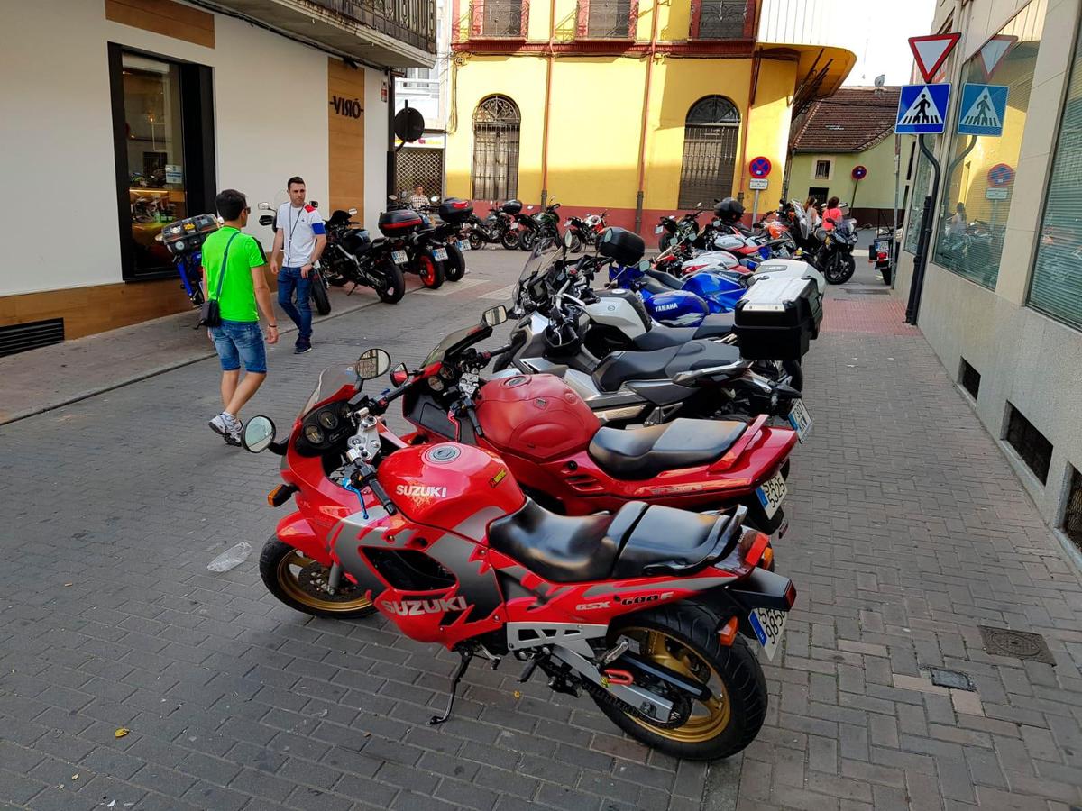 Concentración de motos